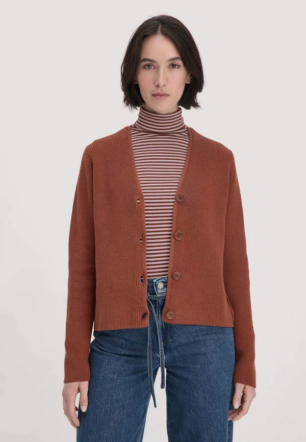 RELAXED - Strickjacke - rost