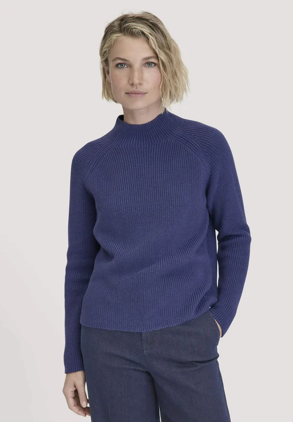 RELAXED - Strickpullover - irisblau