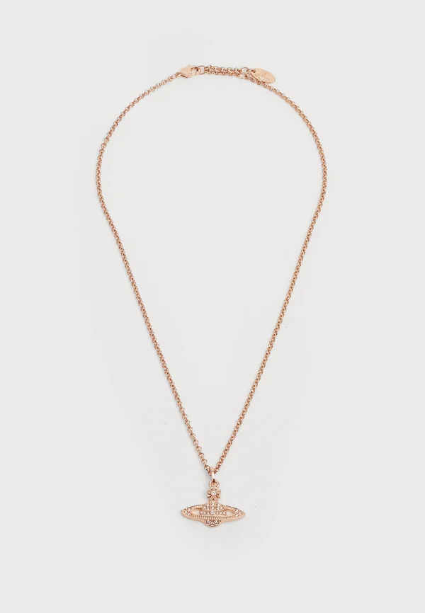 RELIEF PENDANT - Halskette - pink gold-coloured