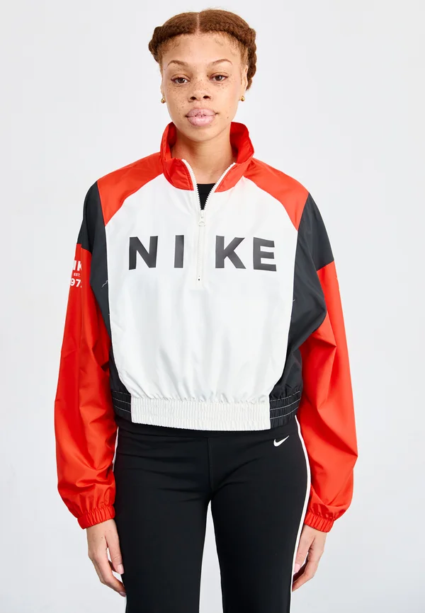 REMIX - Leichte Jacke - sail/picante red/black