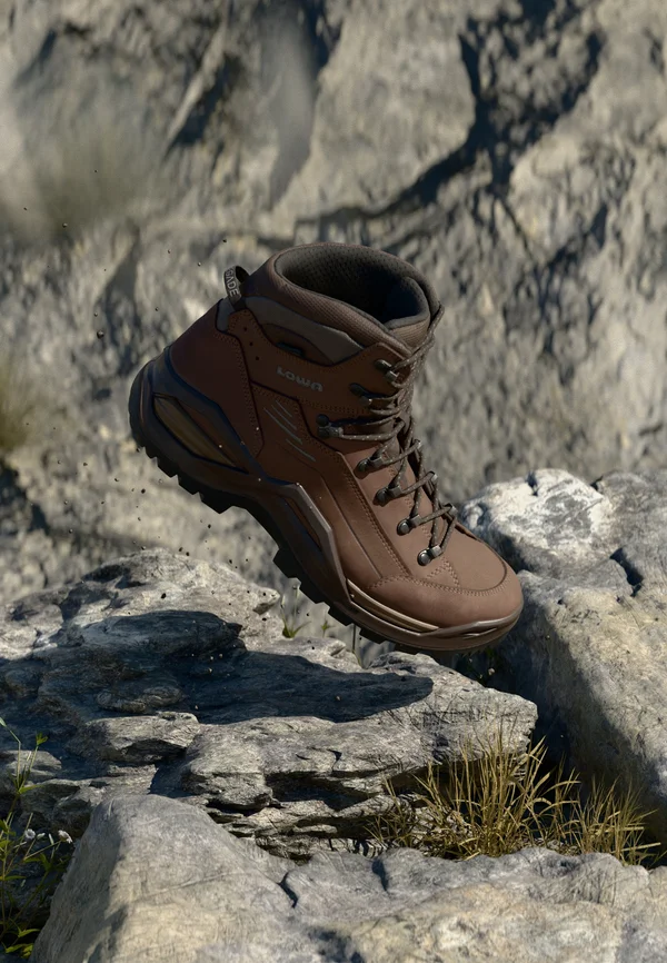 RENEGADE EVO GTX MID - Hikingschuh - espresso/seegras