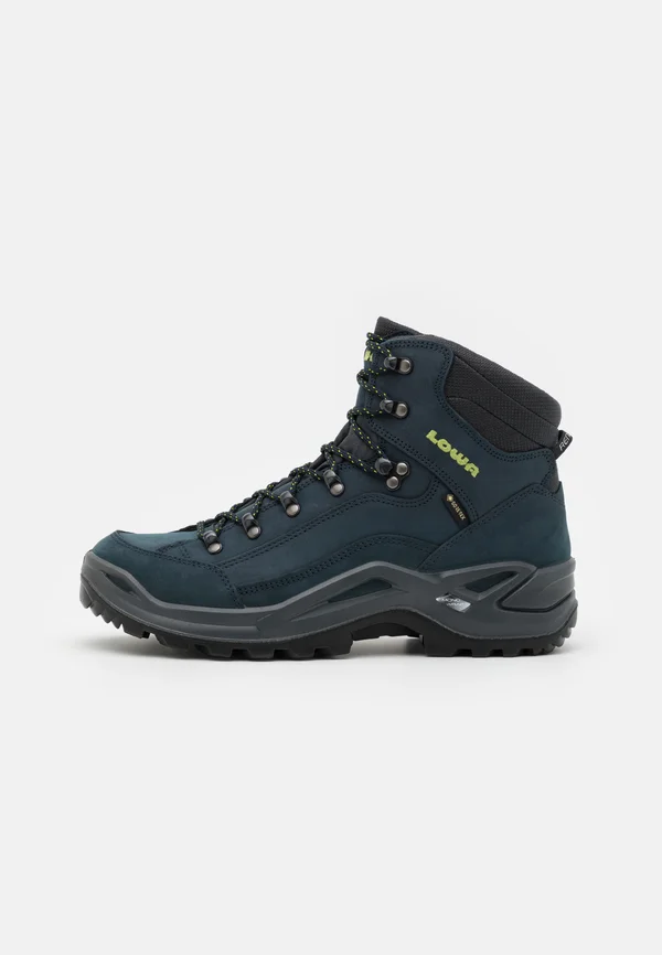 RENEGADE GTX MID - Hikingschuh - dunkelblau/limone