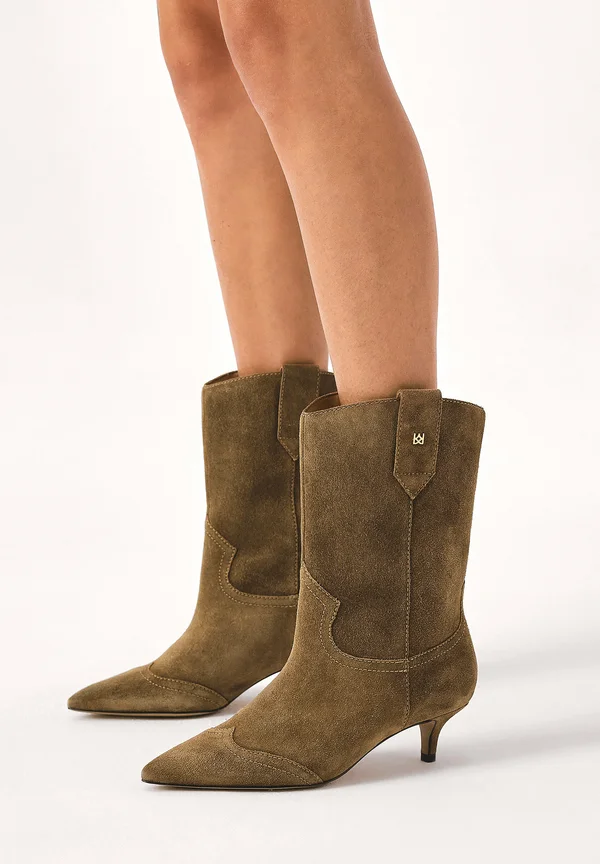 RENESIE - Cowboy-/Bikerstiefelette - brown