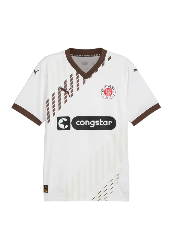 REPLICAS - FC ST. PAULI AWAY - Sport T-Shirt - weissbraun