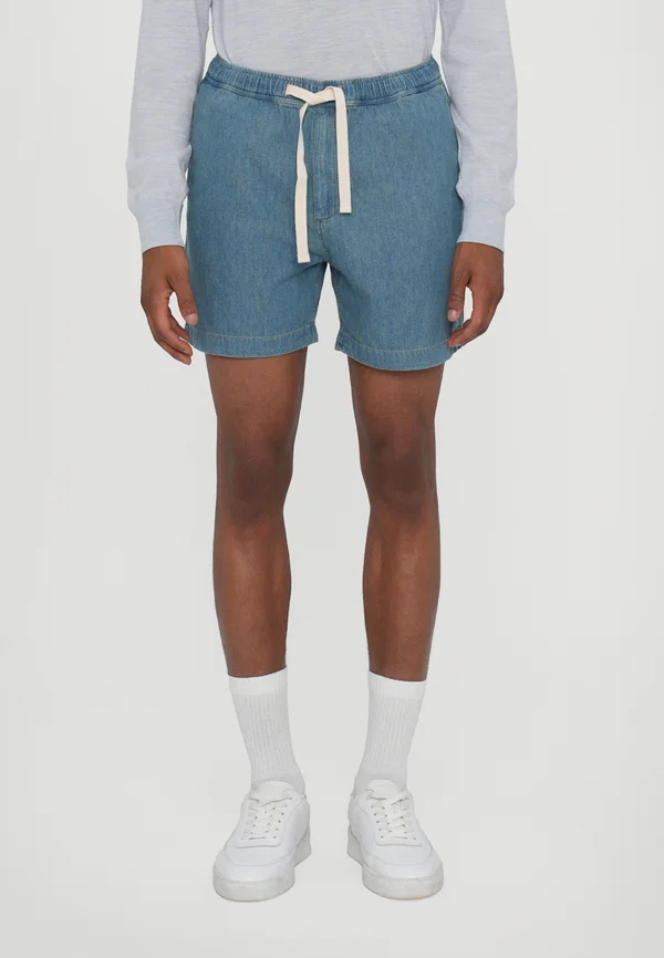 RESORT - Jeans Shorts - light blue