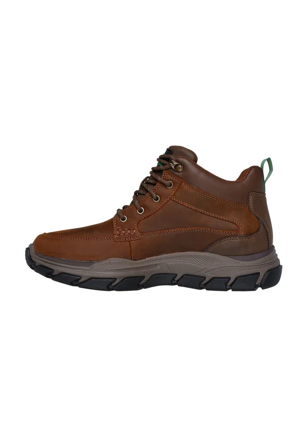 RESPECTED - Schnürstiefelette - dark brown leather trim