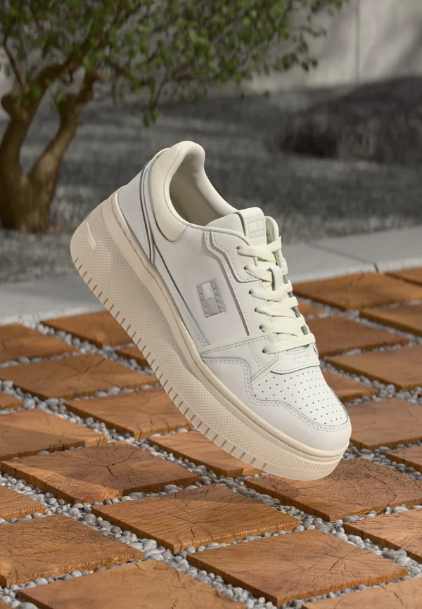 RETRO BASKET FLATFORM - Sneaker low - ecru/ivory