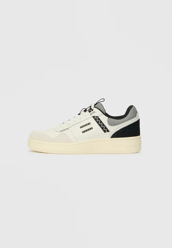 RETRO BASKET - Sneaker low - ecru/black