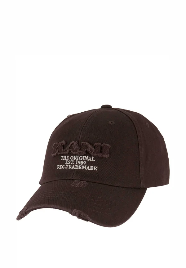 RETRO DISTRESSED DAD - Cap - dark brown