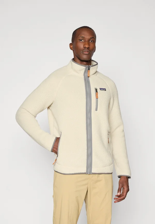 RETRO - Fleecejacke - pelican