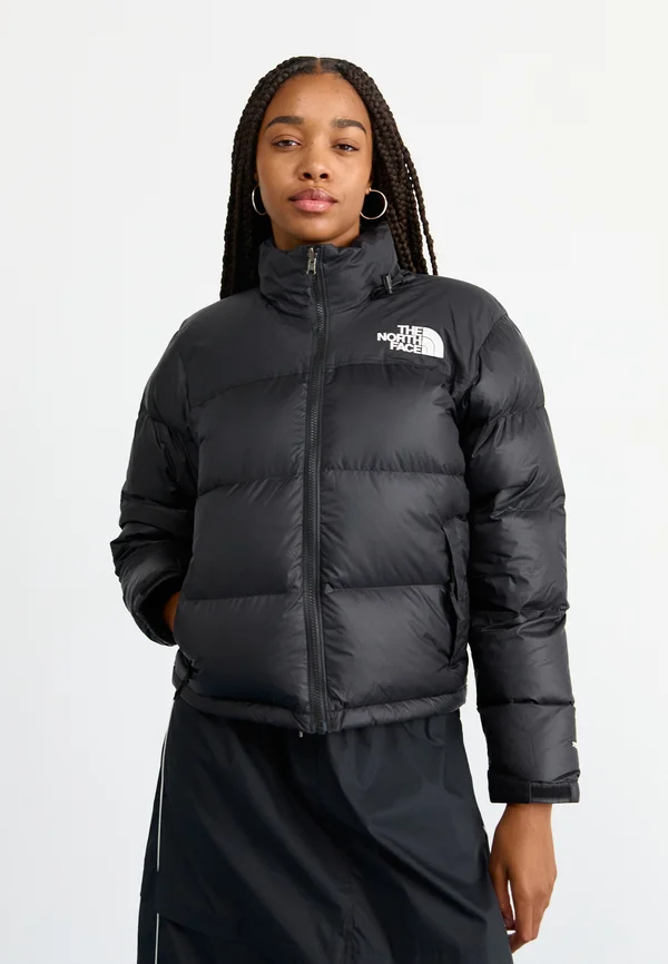 RETRO NUPTSE JACKET - Daunenjacke - black
