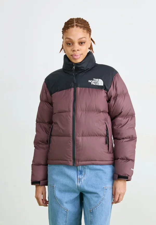 RETRO NUPTSE JACKET - Daunenjacke - tawny quartz/black