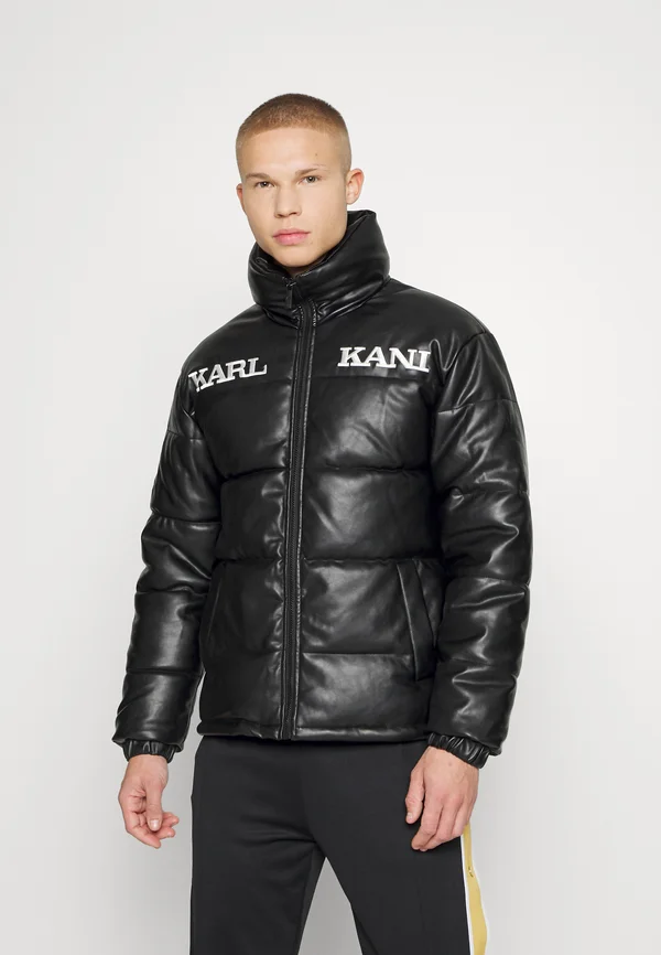RETRO PUFFER JACKET - Winterjacke - dark grey