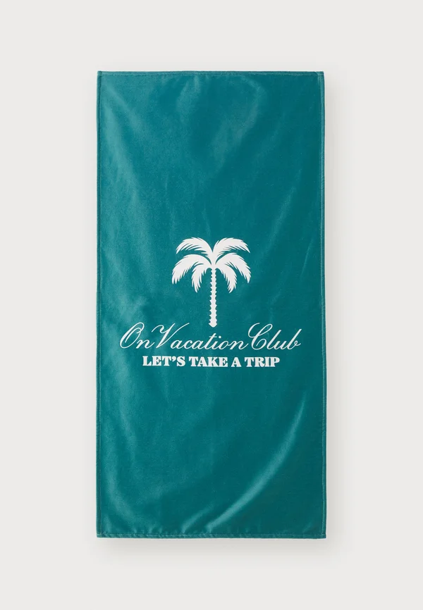 RETRO RESORT BEACH TOWEL - Strandtuch - green