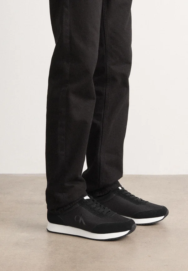 RETRO RUNNER ICONIC - Sneaker low - black/bright white
