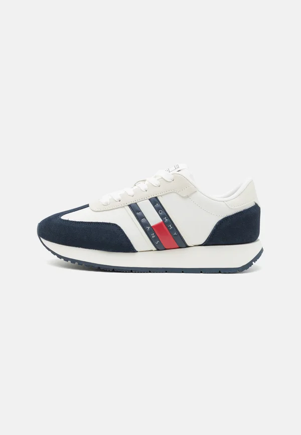 RETRO RUNNER - Sneaker low - red/white/blue