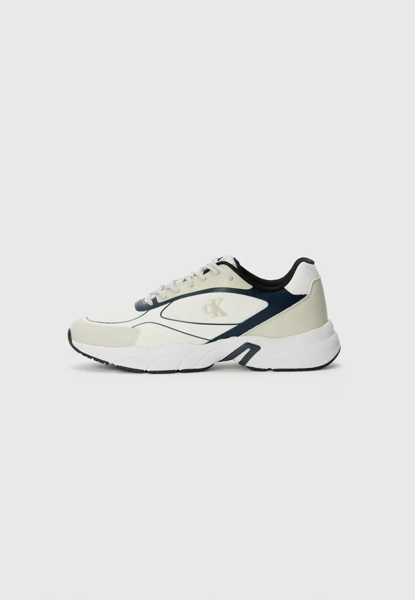 RETRO TENNIS - Sneaker low - bright white/calvin navy/silver