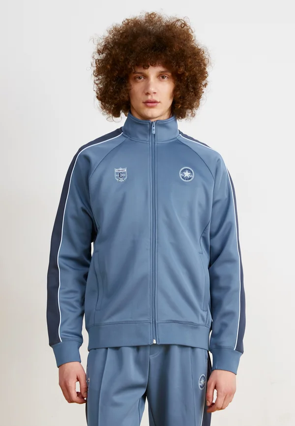 RETRO TRACK JACKET - Trainingsjacke - lakeside blue