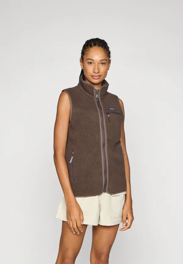 RETRO VEST - Weste - otter brown