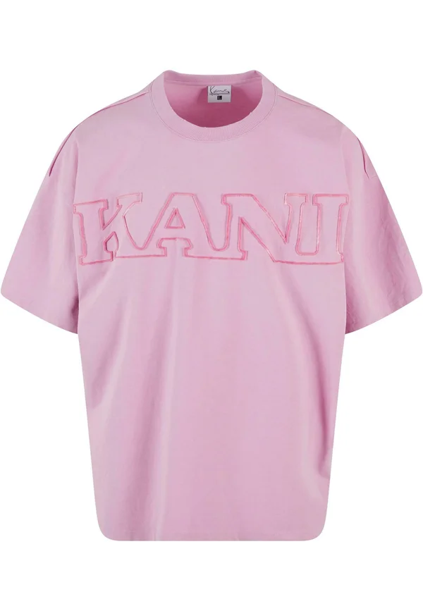 RETRO WASHED DISTRESSED BOXY  - T-Shirt print - rose
