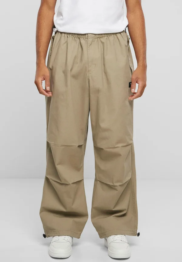 RETRO WASHED PARACHUTE - Stoffhose - olive