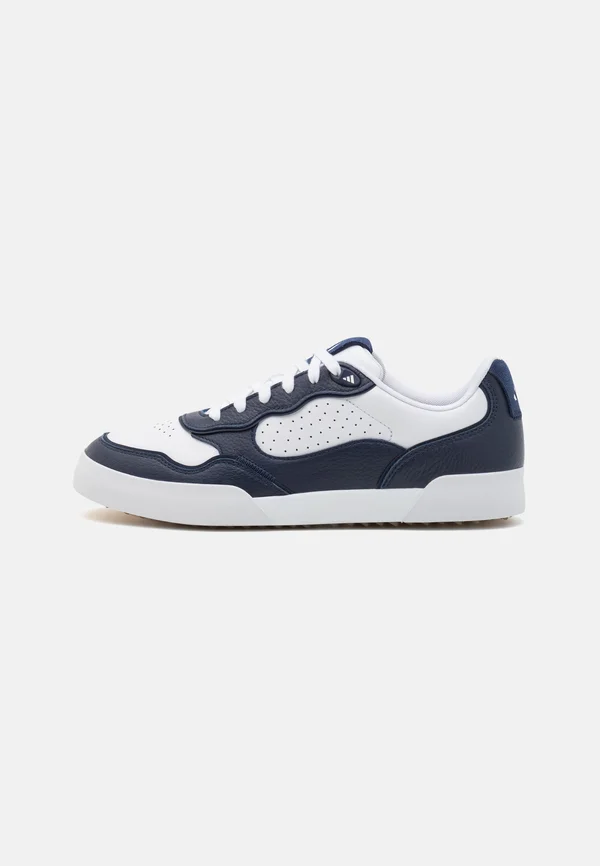 RETROCROSS 25 SPIKELESS - Golfschuh - footwear white/collegiate navy