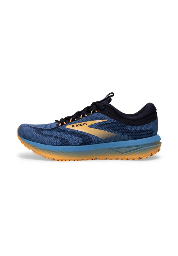 REVEL 7 - Laufschuh Straße - storm blue black orange pop