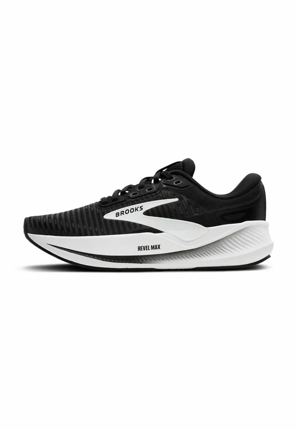 REVEL MAX - Laufschuh Straße - black grey white