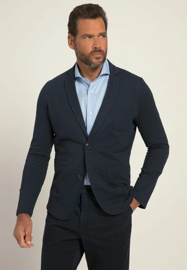 REVERS AUFGESETZTE TASCHEN - Sakko - navy blue