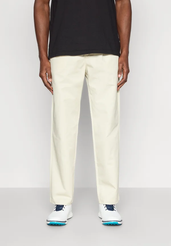 REVERSE PLEAT TROUSER - Stoffhose - ivory