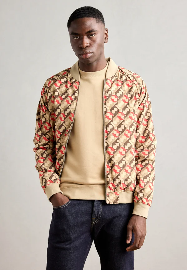 REVERSIBLE - Bomberjacke - bordeaux