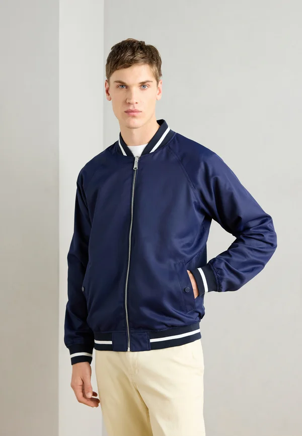 REVERSIBLE - Bomberjacke - navy