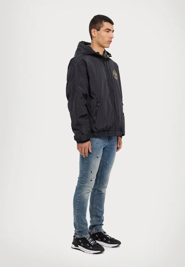 REVERSIBLE CHAIN - Bomberjacke - black/gold