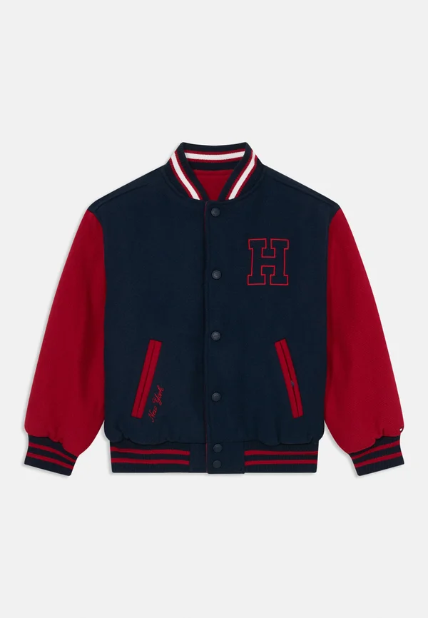 REVERSIBLE GRAPHIC UNISEX - Bomberjacke - dark night navy