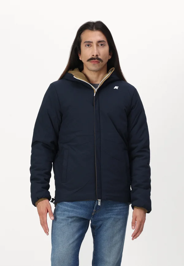 REVERSIBLE JACK UNISEX - Übergangsjacke - brown corda - blue depht