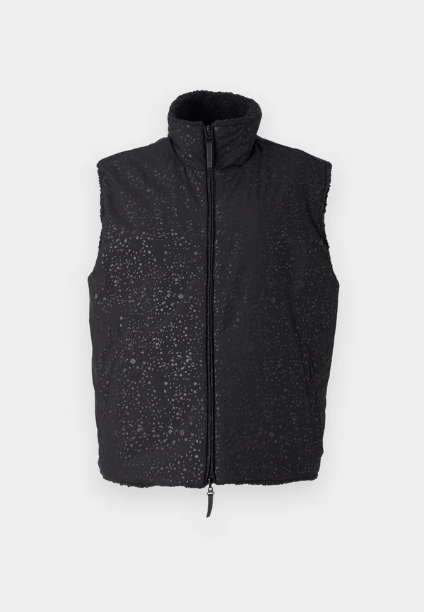 REVERSIBLE VEST UNISEX - Weste - black
