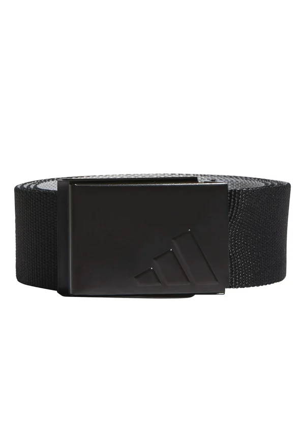 REVERSIBLE WEBBING BELT - Gürtel - black   grey two