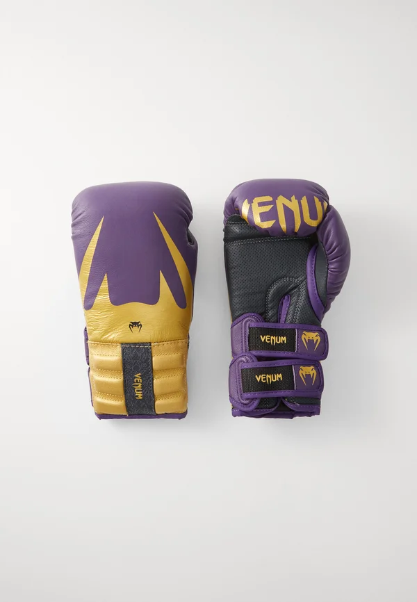 REVERSO BOXING GLOVES - Boxhandschuh - dark purple/gold
