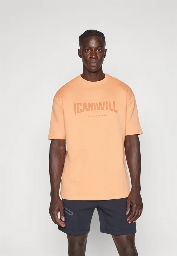 REVIVE MEN - T-Shirt print - orange peach