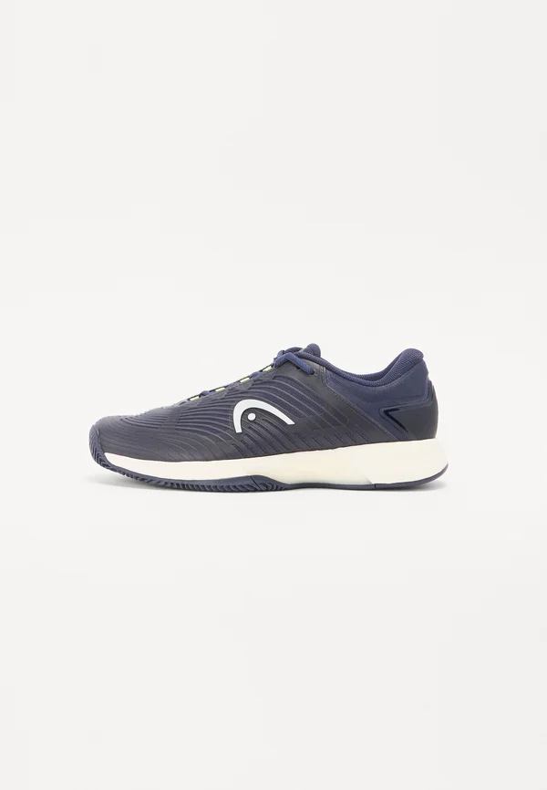 REVOLT PRO - Tennisschuh für Sandplätze - navy/lime