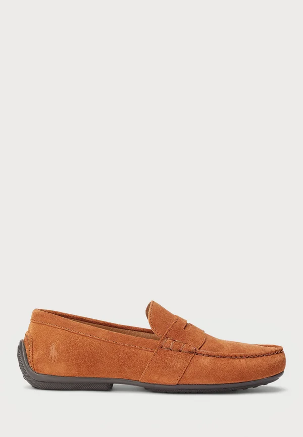 REYNOLD SUEDE DRIVER - Mokassin - teak