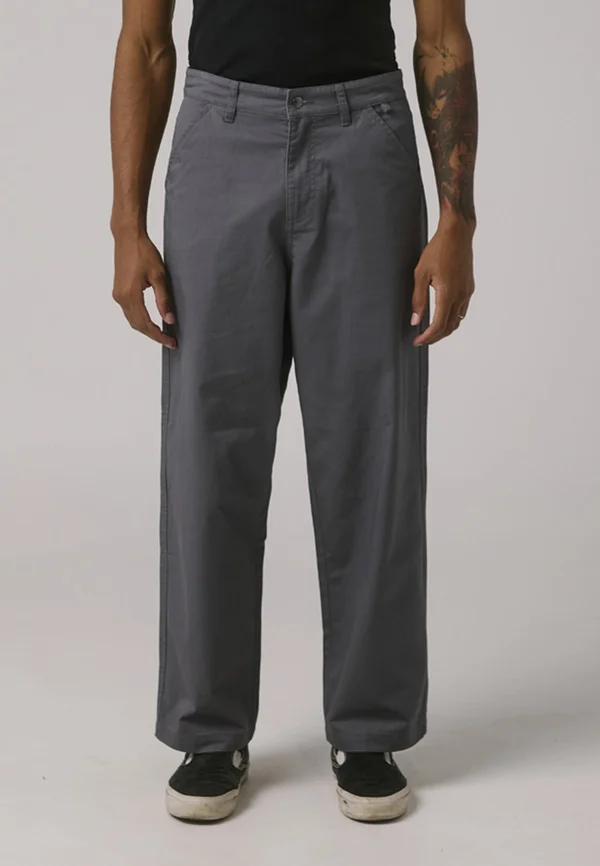 REYNOLDS WORK PANT UNISEX - Stoffhose - grey