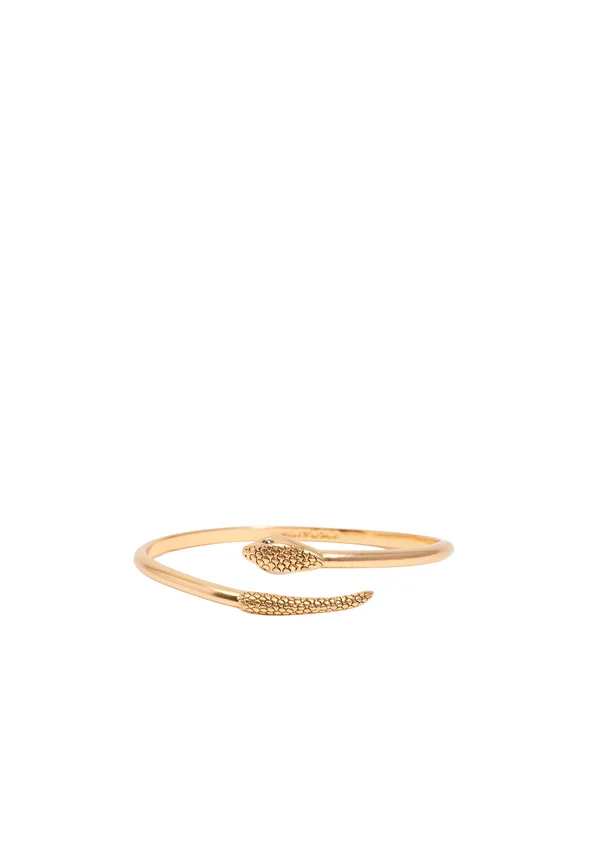 RÍGIDA SERPIENTE TEXTURA - Armband - oro