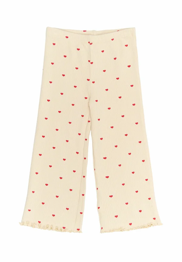 RHEA WIDE - Jogginghose - gardenia aop