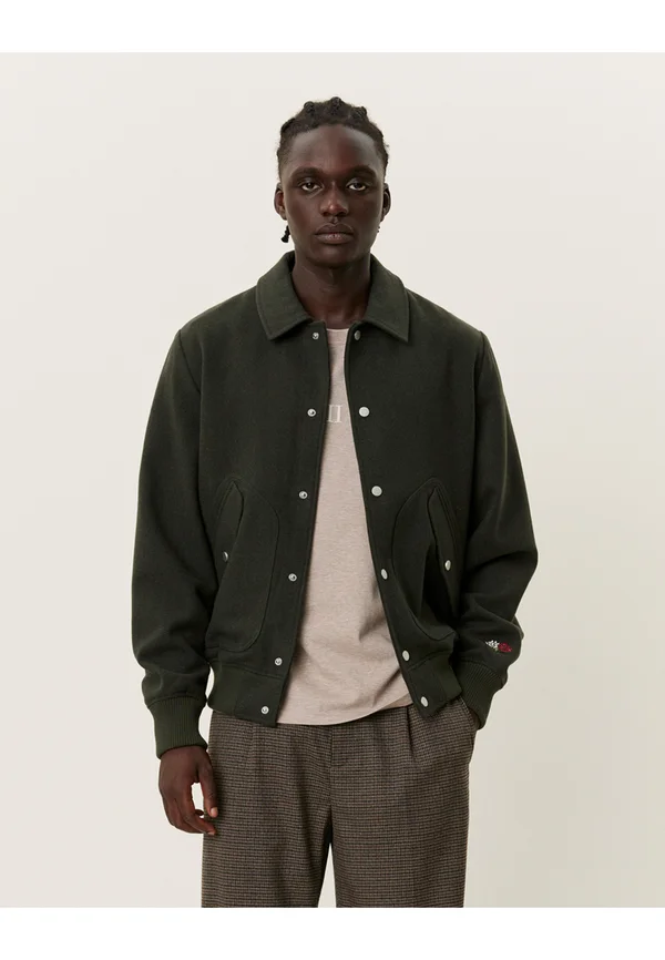 RHETT VARSITY - Bomberjacke - dark green