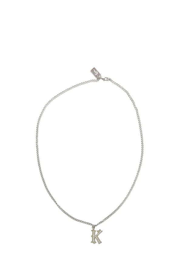 RHINESTONE CUBAN LINK - Halskette - gold-coloured