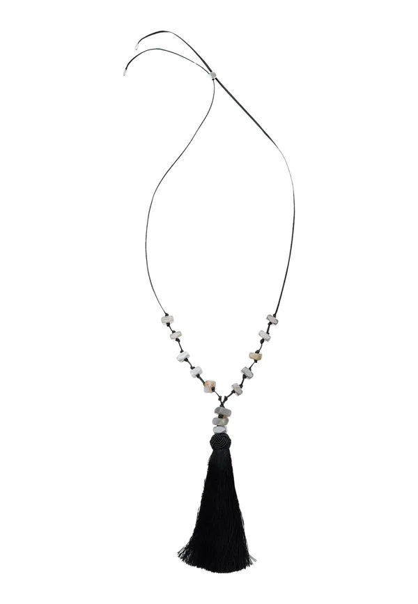 RHINESTONE TASSEL - Halskette - black