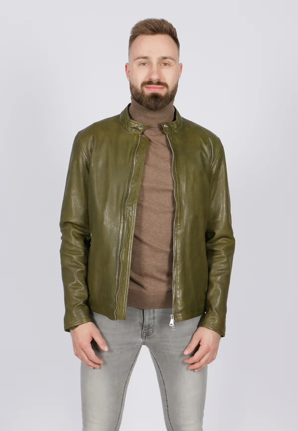 RIBE FN - Lederjacke - urban jungle