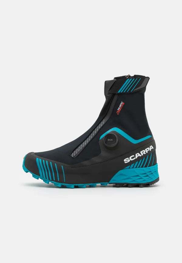 RIBELLE RUN KALIBRA G - Laufschuh Trail - black/azure