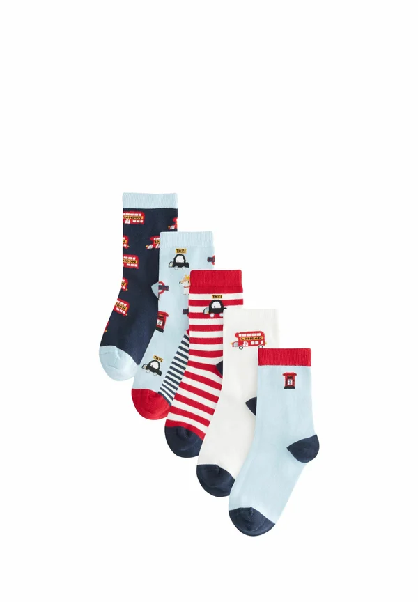 RICH 5 PACK - Socken - blue red london bus